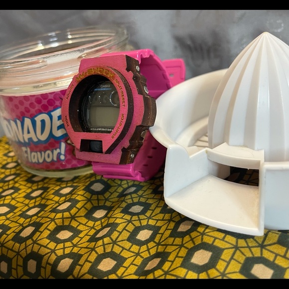 Casio Wood Shock G-Shock Watch (DW6900 Pink Kool-Aid Juicer Jar) - Picture 11 of 15